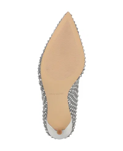 Nine West Fresh Pump In Silver