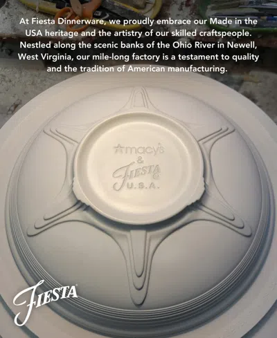 Fiesta Limited Edition Linen Presentation Serving Bowl, Exclusively At Macy's