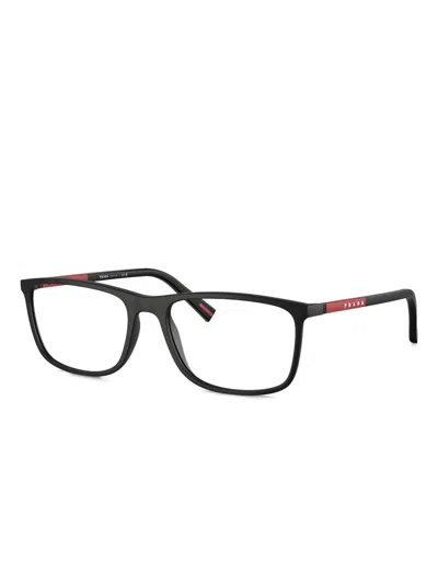 Prada Ps 03qv Rectangle-frame Glasses