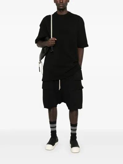 Rick Owens Black Crew Neck T-shirt