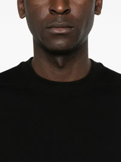 Rick Owens Black Crew Neck T-shirt