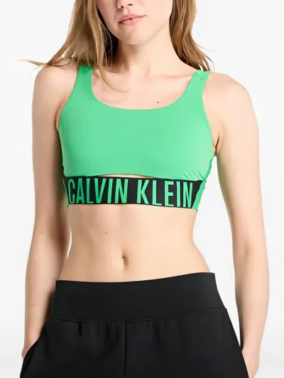Calvin Klein Women's Intense Power Leggings In Blossom Green