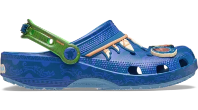 Crocs X Disney Moana Classic Clogs In Blue