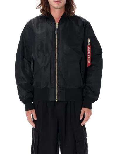 Alpha Industries Ma-1 Vf 59 Vintage Fit Bomber Jacket Clothing In Black