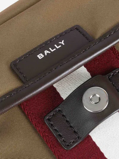 Bally Code Nylon Shoulder Bag