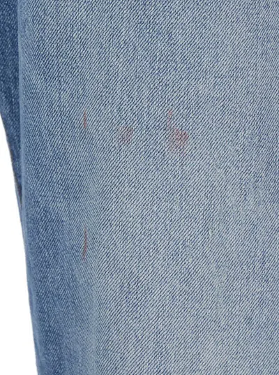 Polo Ralph Lauren Blue Jeans With Five-pocket Design And Logo Patch On The Back