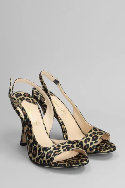 Anna F 100mm Leopard-print Sandals