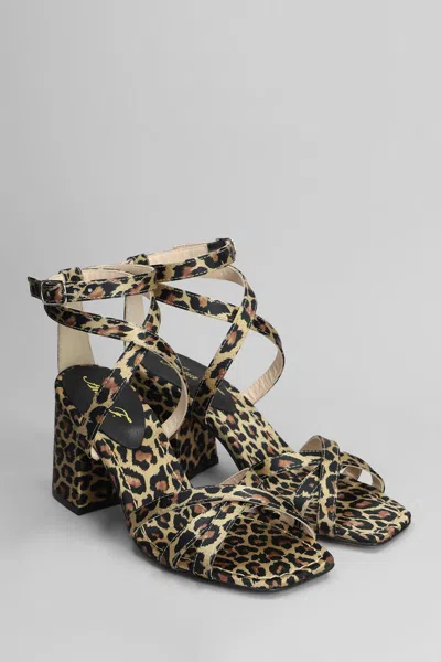Anna F 80mm Leopard-print Sandals