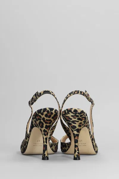 Anna F 100mm Leopard-print Sandals