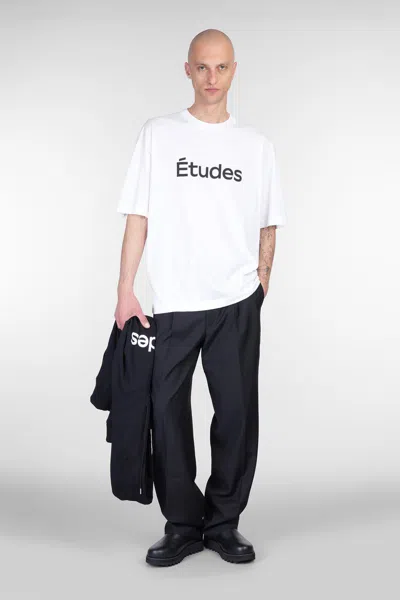 Etudes Studio T-shirt In White Cotton