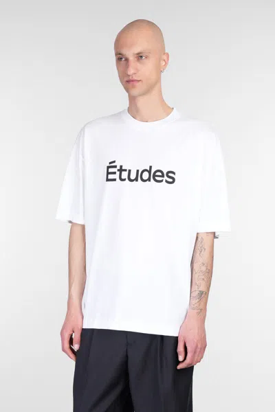 Etudes Studio T-shirt In White Cotton