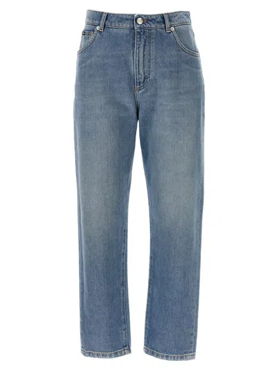 Dolce & Gabbana Blue Cotton Denim Jeans