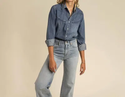 Sendero Provisions Co. Women's Yoakam Denim Blouse In Washed Indigo