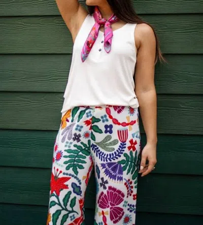Tasha Polizzi Simone Tank Top In White