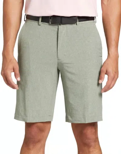 Walter Hagen Men's Perfect 11 Seersucker Golf Shorts In Washed Olive