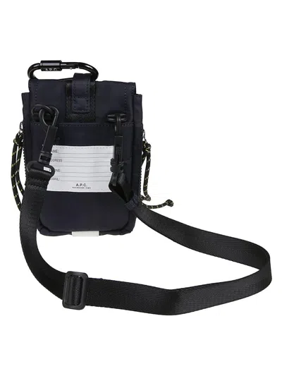 Apc Navy Trek Crossbody Pouch