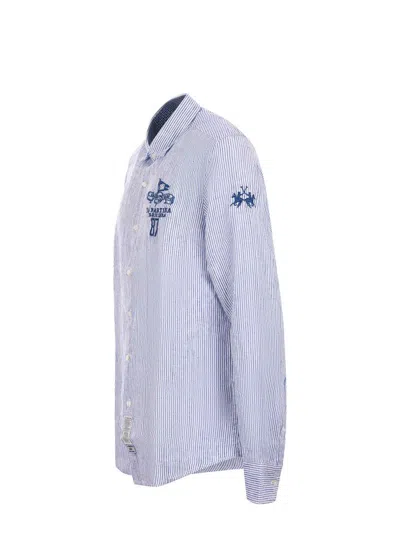 La Martina Shirt In Linen