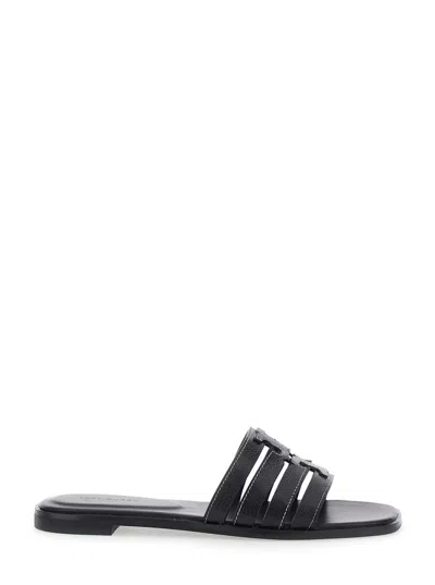 Tory Burch Ines Leather Cage Sandals