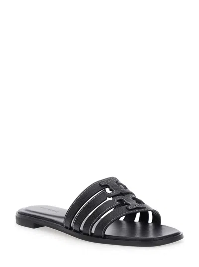 Tory Burch Ines Leather Cage Sandals