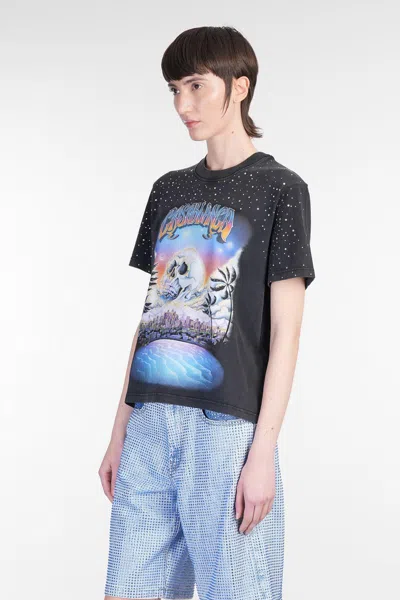 Casablanca La Premonition Hotfix Printed T-shirt La Premonition