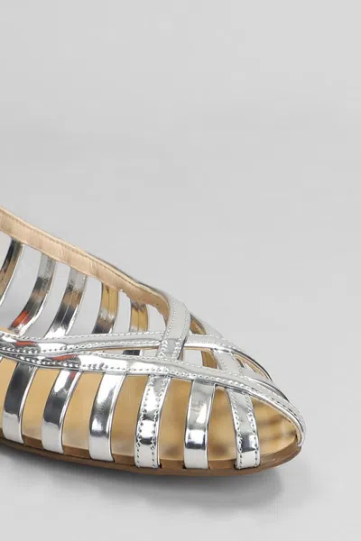 Anna F Flat Sandals . Woman Color Silver
