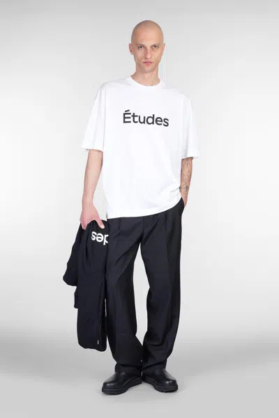 Etudes Studio T-shirt In White Cotton