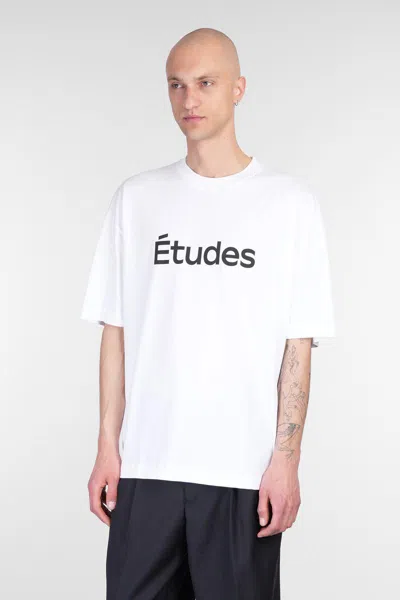 Etudes Studio T-shirt In White Cotton