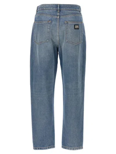 Dolce & Gabbana Blue Cotton Denim Jeans