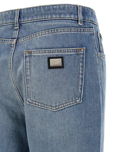 Dolce & Gabbana Blue Cotton Denim Jeans