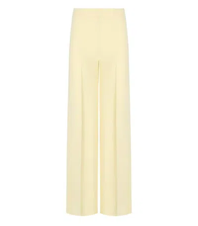 Shop Twinset Vanilla Wide Leg Trousers