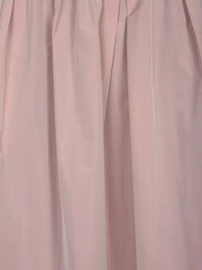 Herno Flared Pink Midi Skirt New Techno