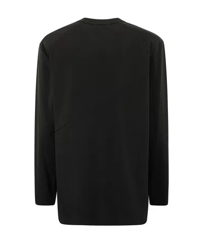 Comme Des Garçons Long-sleeved T-shirt With Glitter Applied Print