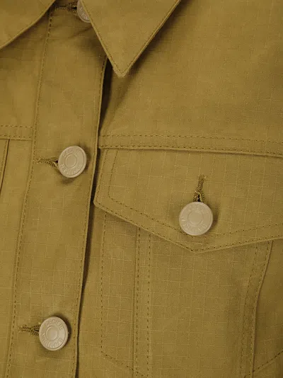 Cecilie Bahnsen Gracie Jacket Ripstop Cotton Ochre