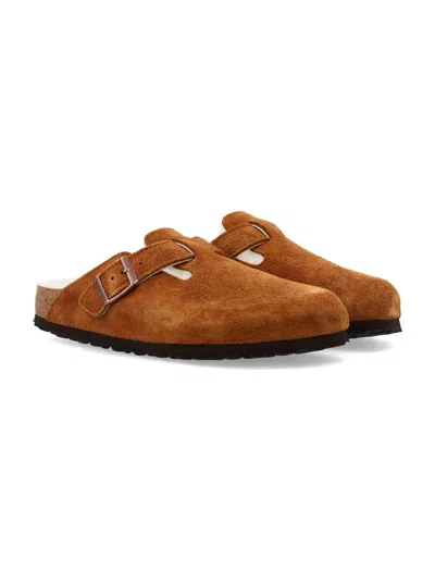 Birkenstock Boston Shearling Mink Clog