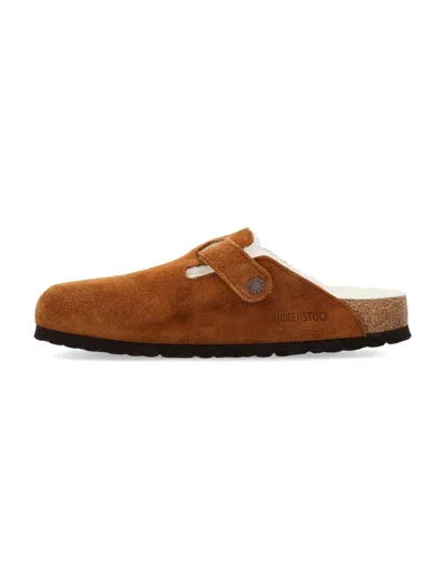 Birkenstock Boston Shearling Mink Clog