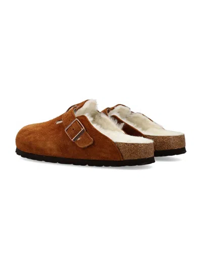 Birkenstock Boston Shearling Mink Clog