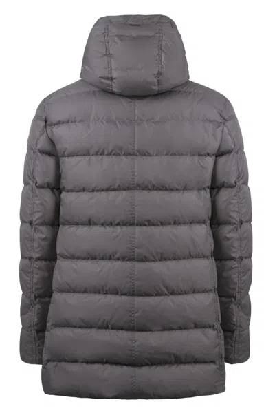 Herno Hooded Nylon Down Jacket