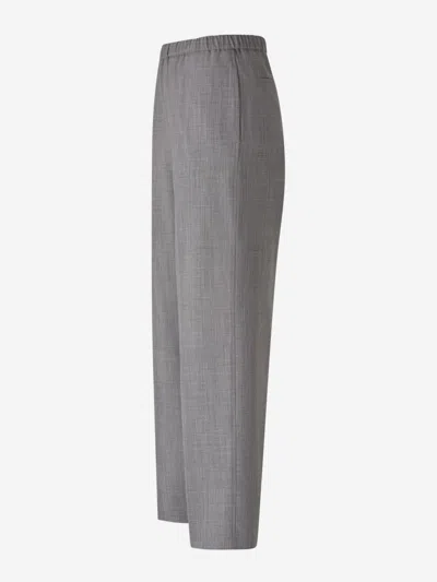 Fabiana Filippi Grey Wool Pants