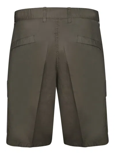 Stone Island Fabric Military Green Bermuda Shorts