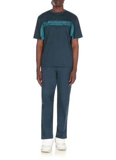 Lanvin Oversize-laces Low-top Sneakers