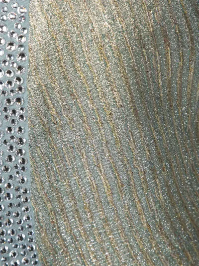 Forte Forte Silver Lurex Jacquard Vest