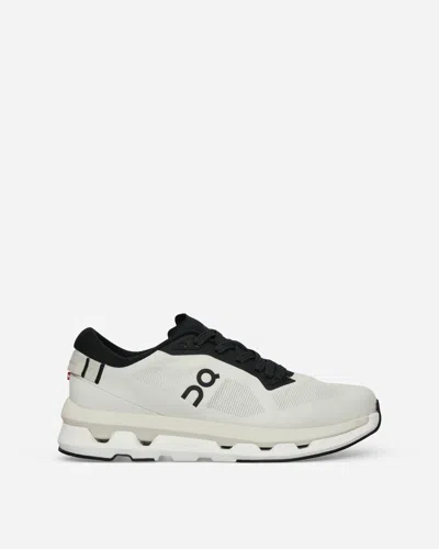 On Running Ice Black Polyester Cloudze Sneakers In White