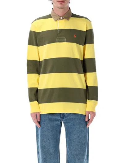 Polo Ralph Lauren Classic Fit Khaki-collar Rugby Shirt
