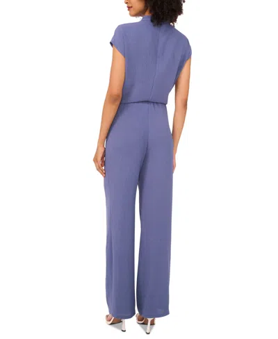 Sam & Jess Women's Pull-on Twist-front Straight-leg Pants In Blue