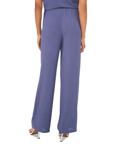 Sam & Jess Women's Pull-on Twist-front Straight-leg Pants In Blue