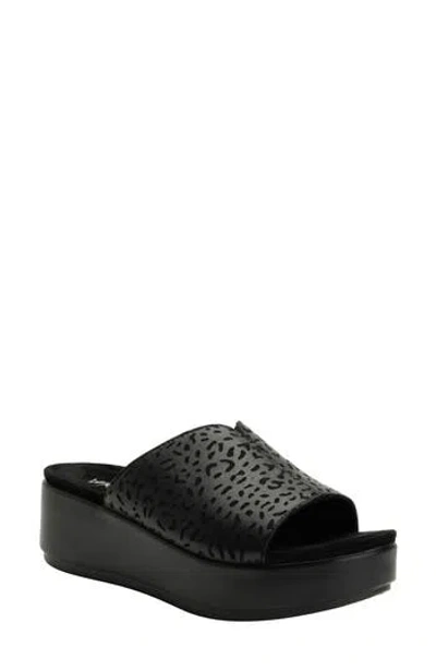 Alegria By Pg Lite Triniti Platform Wedge Slide Sandal