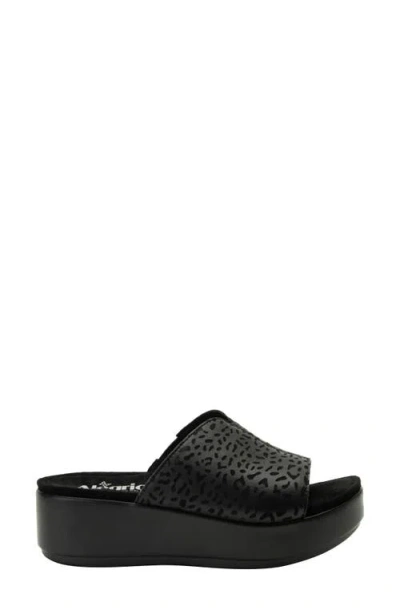 Alegria By Pg Lite Triniti Platform Wedge Slide Sandal