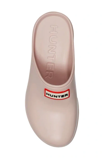 Hunter Hwanika Clogs Medium Natural In Neutral