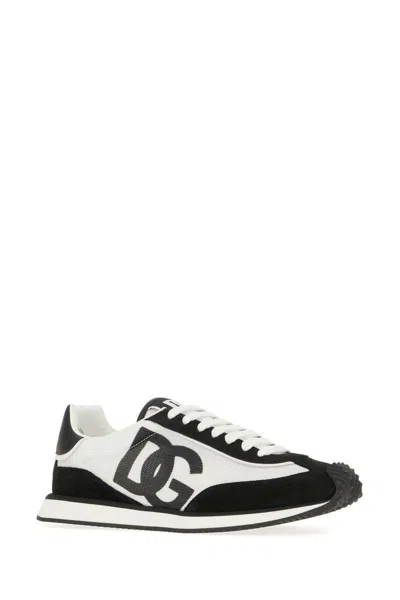 Dolce & Gabbana Mixed-material Dg Cushion Sneakers