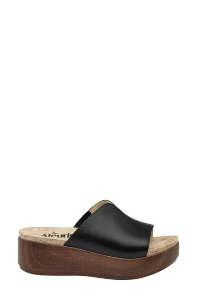 Alegria By Pg Lite Triniti Platform Wedge Slide Sandal